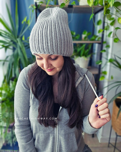 2x2 Crochet Hat