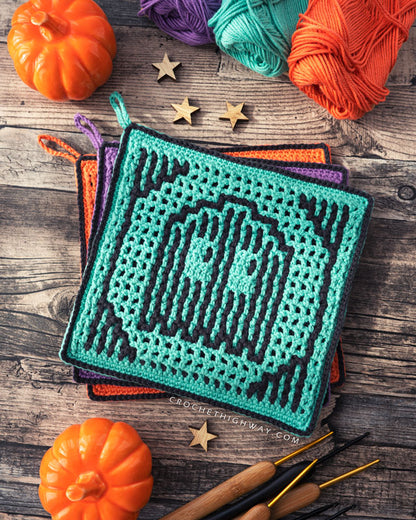 Creepy Cute Potholders