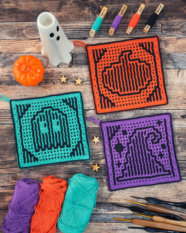 Creepy Cute Potholders