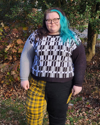 Plaid and Simple Sweater