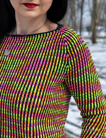 Reversible Crochet Sweaters Limited-Edition Signed Copy + Goodie Pack