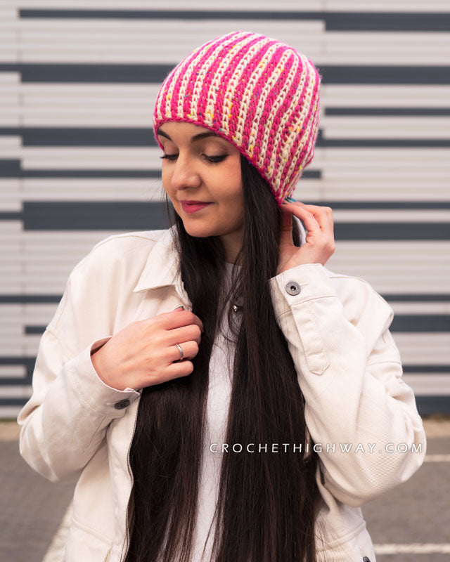 Faux Brioche Beanie