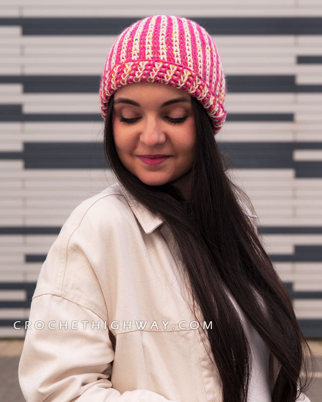 Faux Brioche Beanie