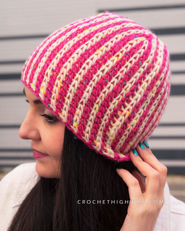 Faux Brioche Beanie