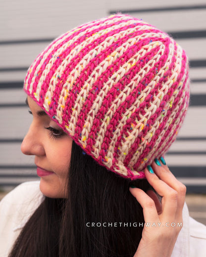 Faux Brioche Beanie