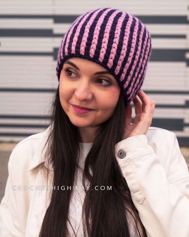 Faux Brioche Beanie