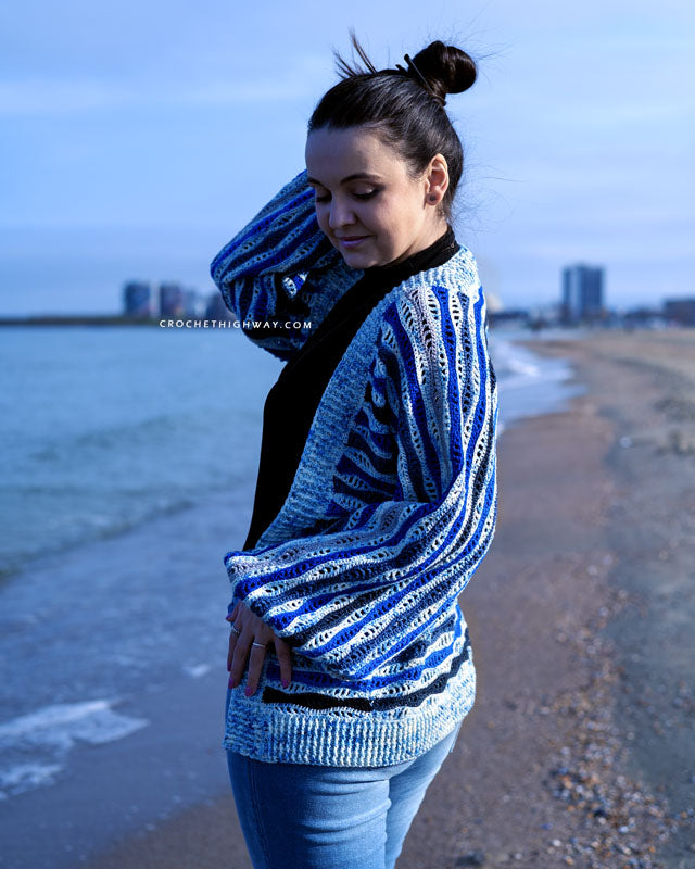 Frosted Waves Cardi