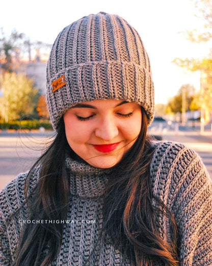 No Slip Stitch Given Beanie