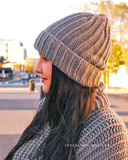 No Slip Stitch Given Beanie