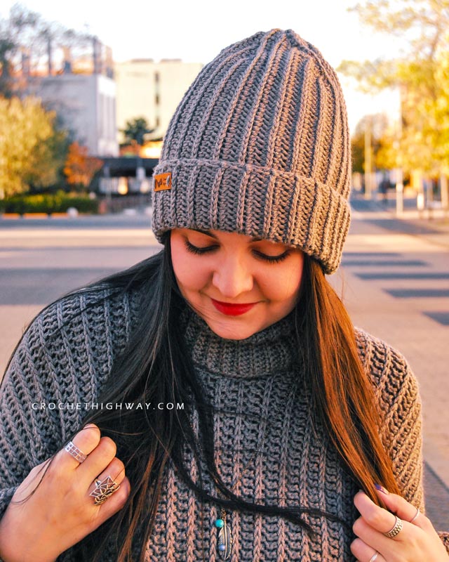 No Slip Stitch Given Beanie