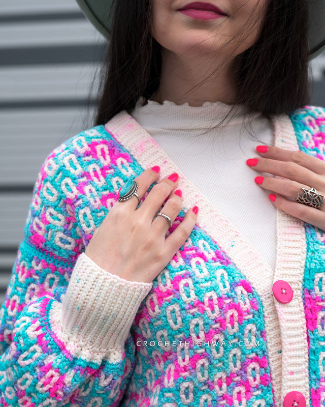 Ones and Zeroes Cardigan