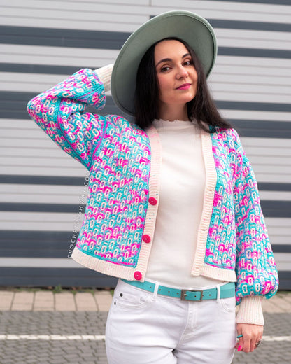 Ones and Zeroes Cardigan