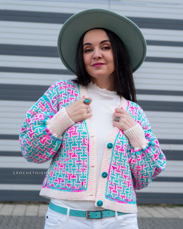 Ones and Zeroes Cardigan