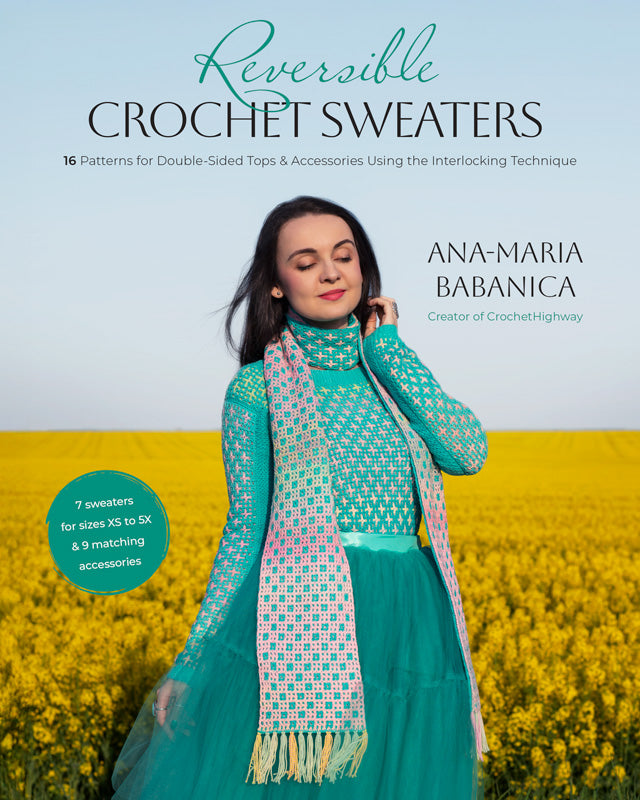 [Book Bundle] Interlocking Crochet + Reversible Crochet Sweaters Limited-Edition Signed Copies