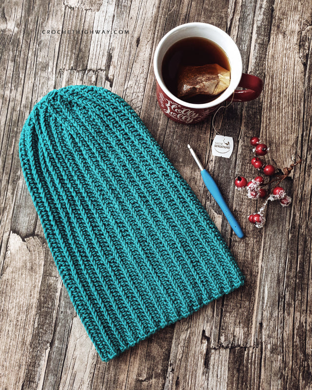 No Slip Stitch Given Beanie