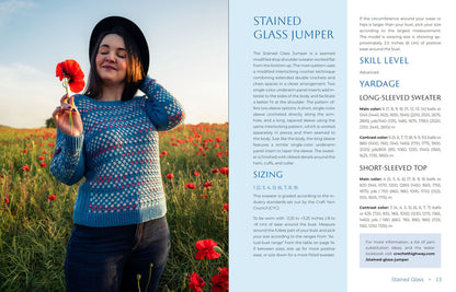 Reversible Crochet Sweaters Bonus Chapter: Stained Glass