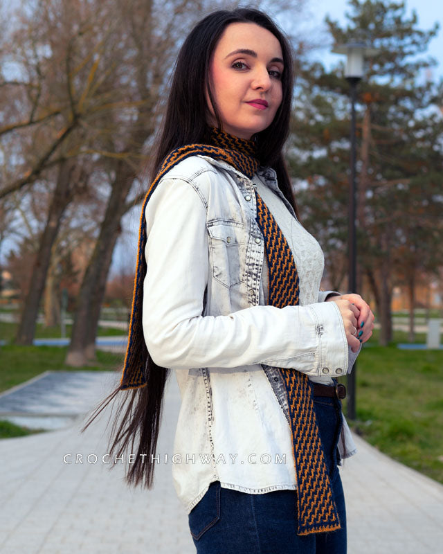 Steppingstone Skinny Scarf