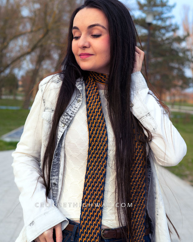 Steppingstone Skinny Scarf