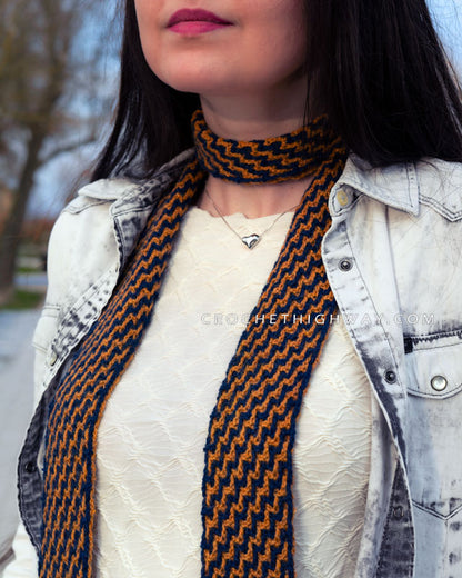 Steppingstone Skinny Scarf
