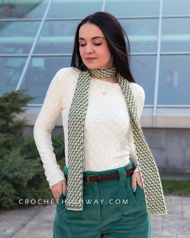 Steppingstone Skinny Scarf