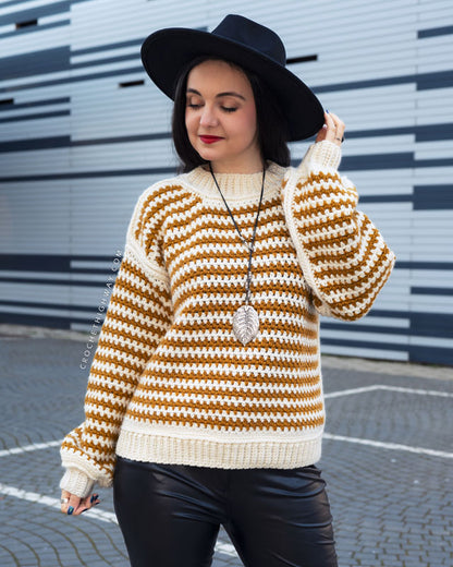 Stripe a Pose Sweater