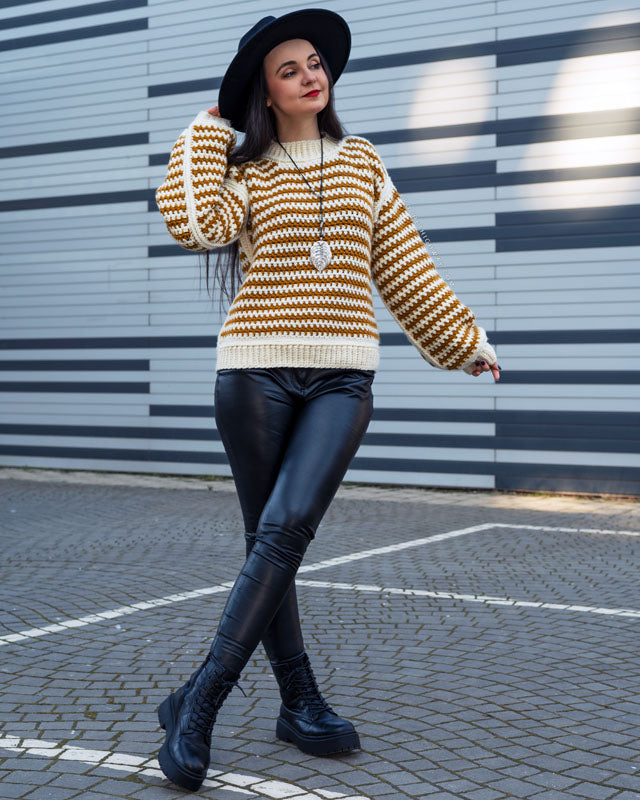 Stripe a Pose Sweater