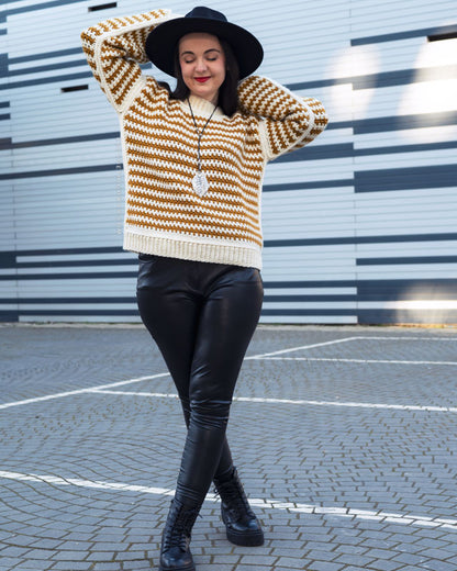 Stripe a Pose Sweater