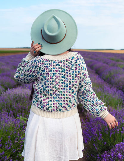Tic Tac Toe Cardigan