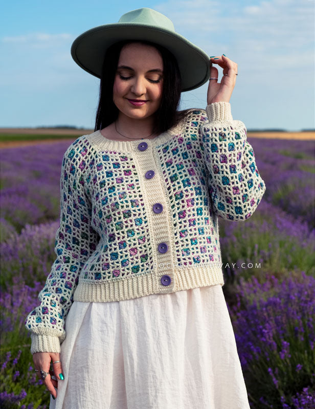 Tic Tac Toe Cardigan
